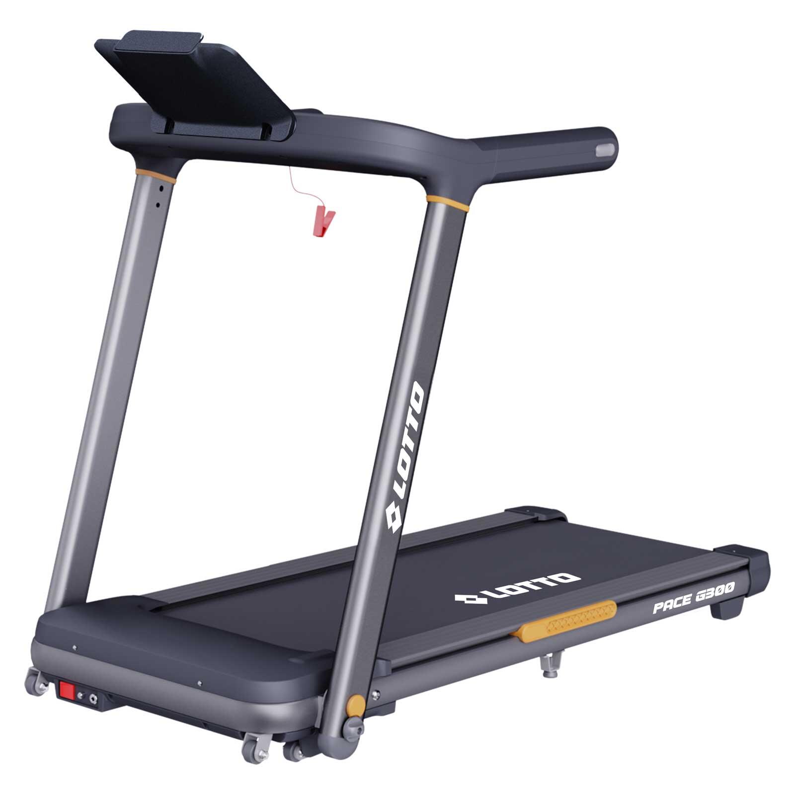 Tapis de course Lotto Pace G300 2.5HP 15 km/h inclinaison 20 niveaux 4/6
