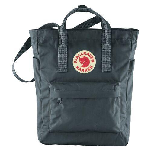 Mochila Gris Oscuro Fjallraven Kånken Totepack Graphite Ligera y Versátil 5/5