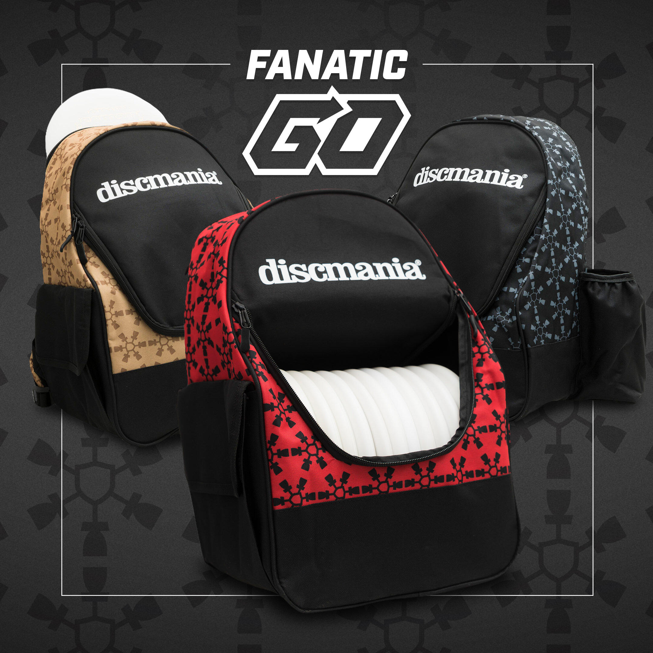Discgolf Backpack - Fanatic Go - Sac de sport Disc Golf - sac à dos pour disques 2/5