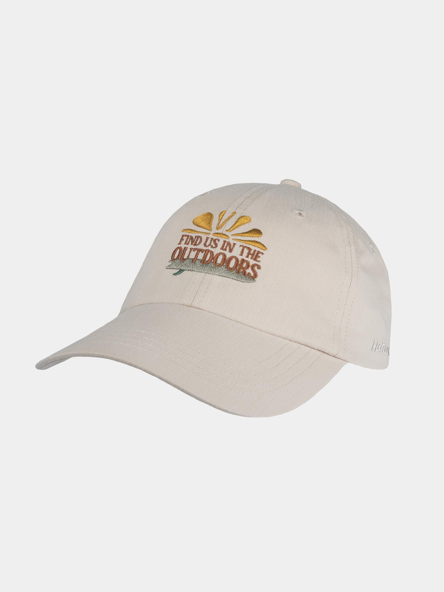 Deric - Katoenen baseball cap - Beige 2/3