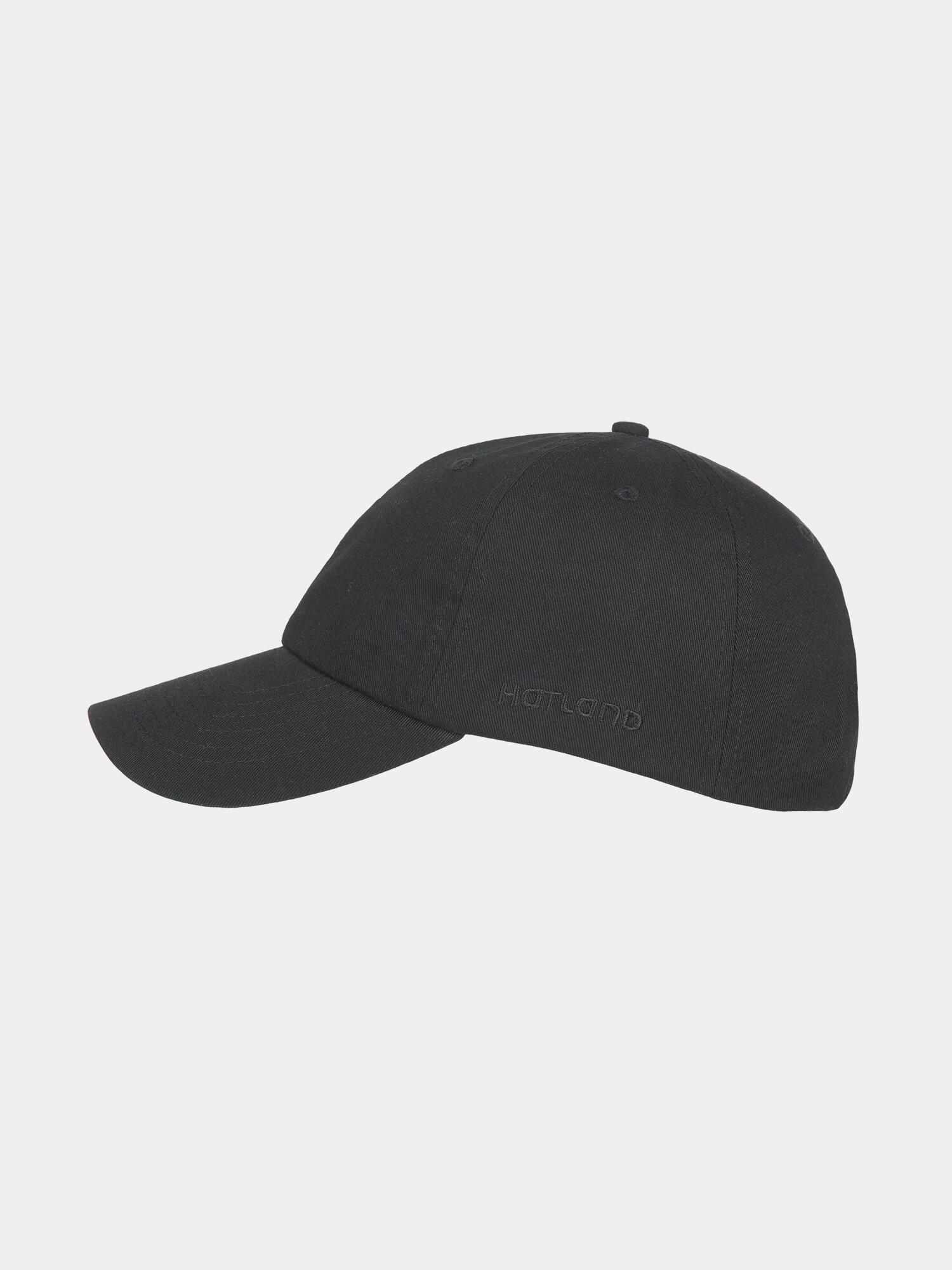 Arno - Katoenen baseball cap - Zwart 3/3
