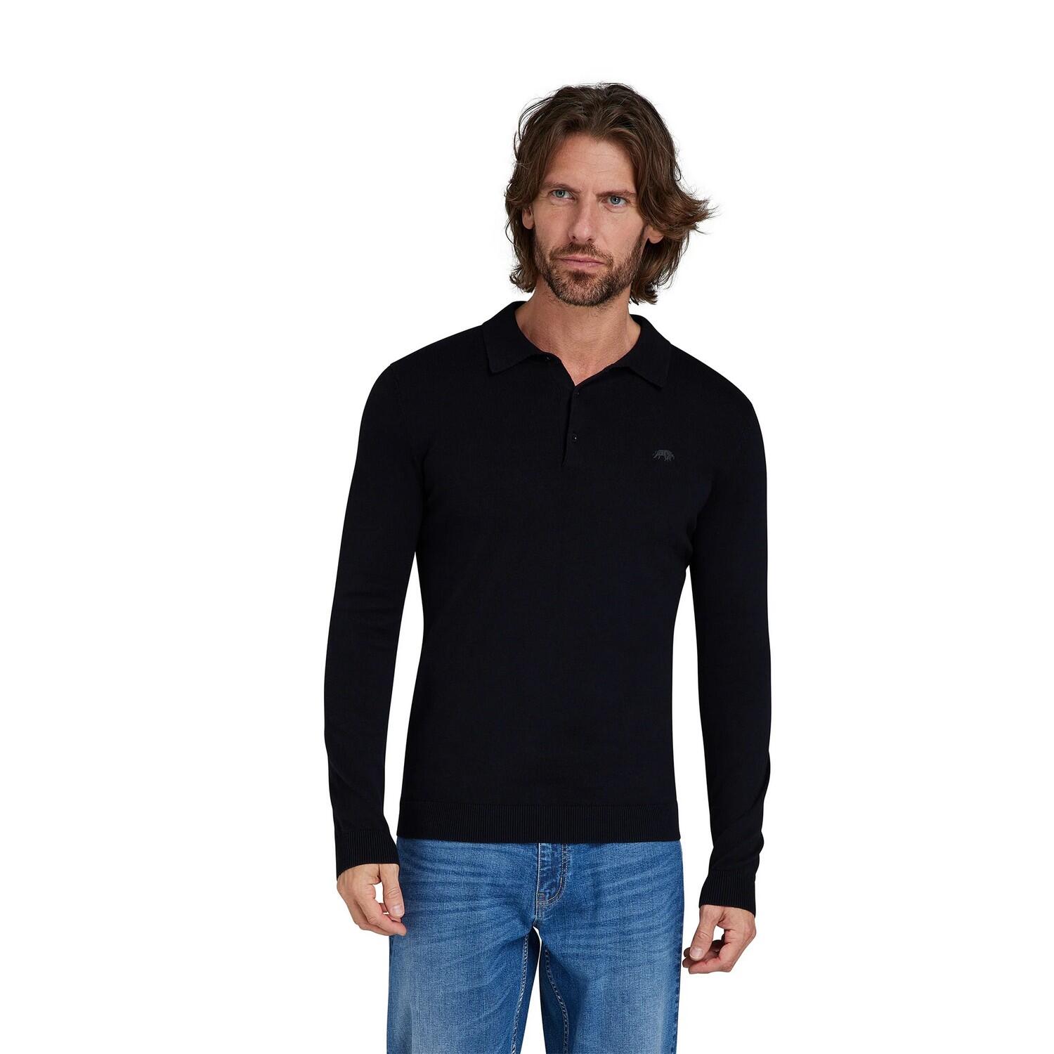 Poloshirt für Herren Schwarz 4/4