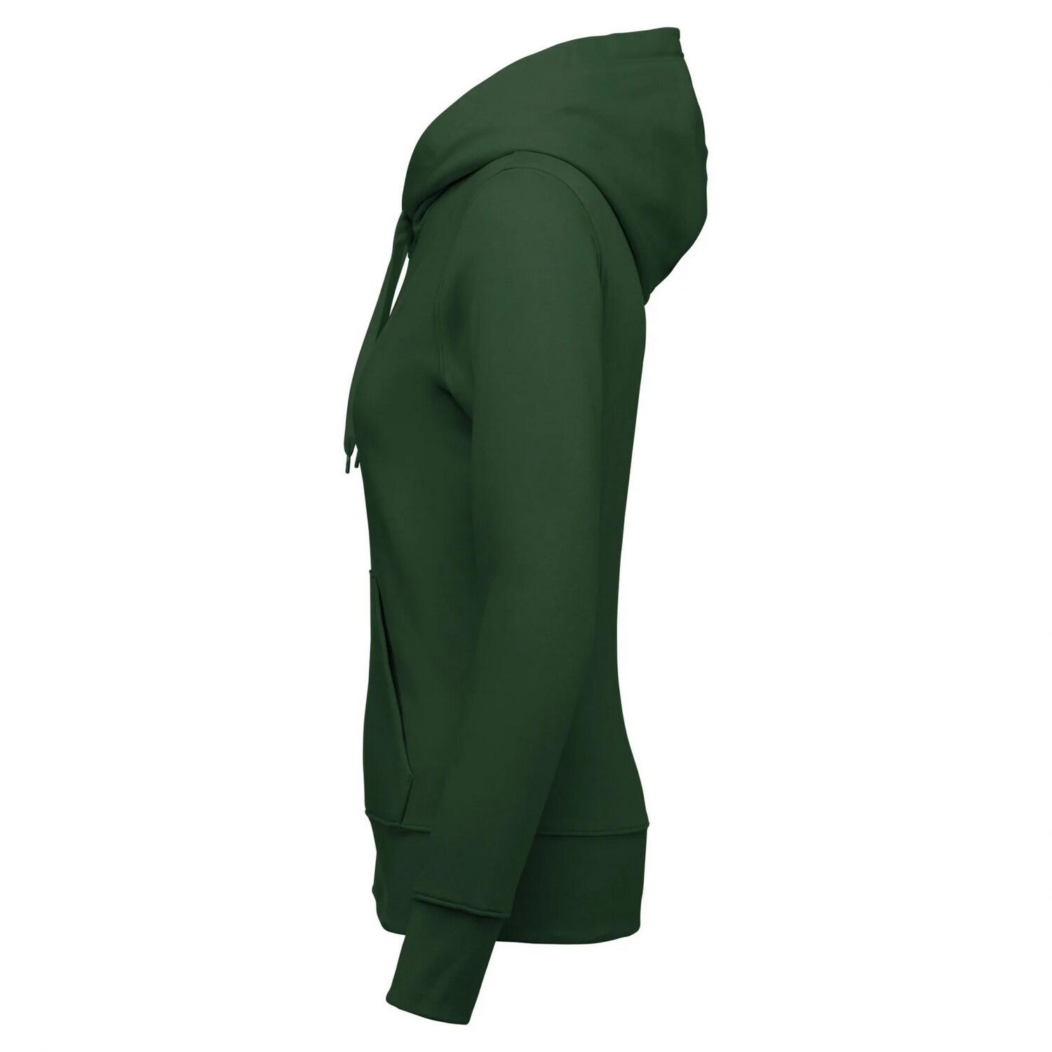 Kapuzenpullover für Damen Tannengrün 3/3
