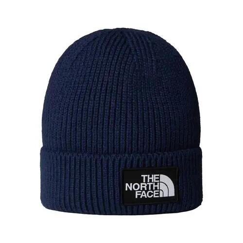 bonnet TNF LOGO BOX CUFFED HOMME bleu 5/5