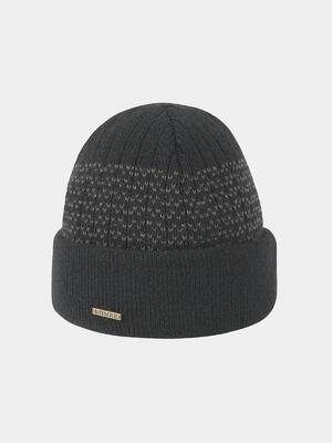 Wogan no wind - muts met winddichte hoofdband - antraciet