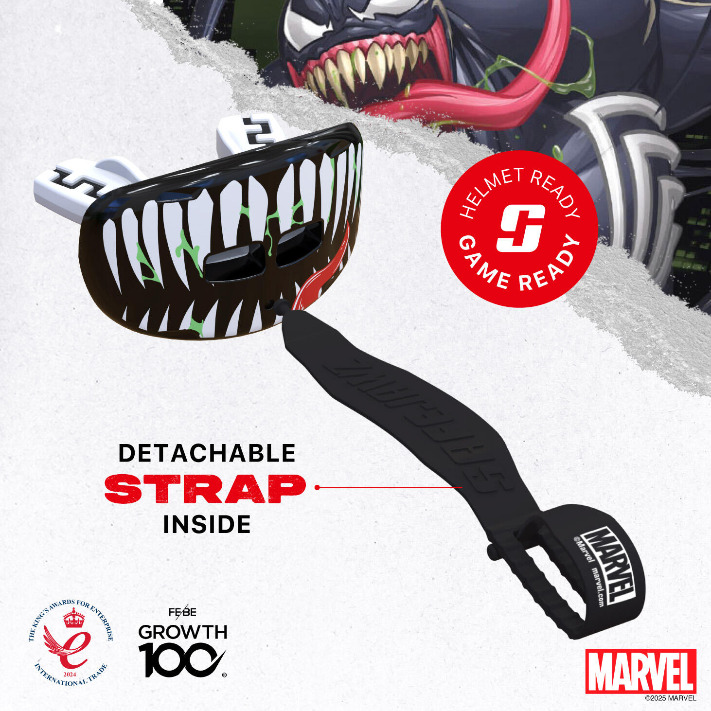 Marvel Venom Protection Lèvres Adulte et Junior Protège-Dents 5/7