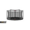 Trampoline rond Favorit InGround grijs 430 cm met veiligheidsnet