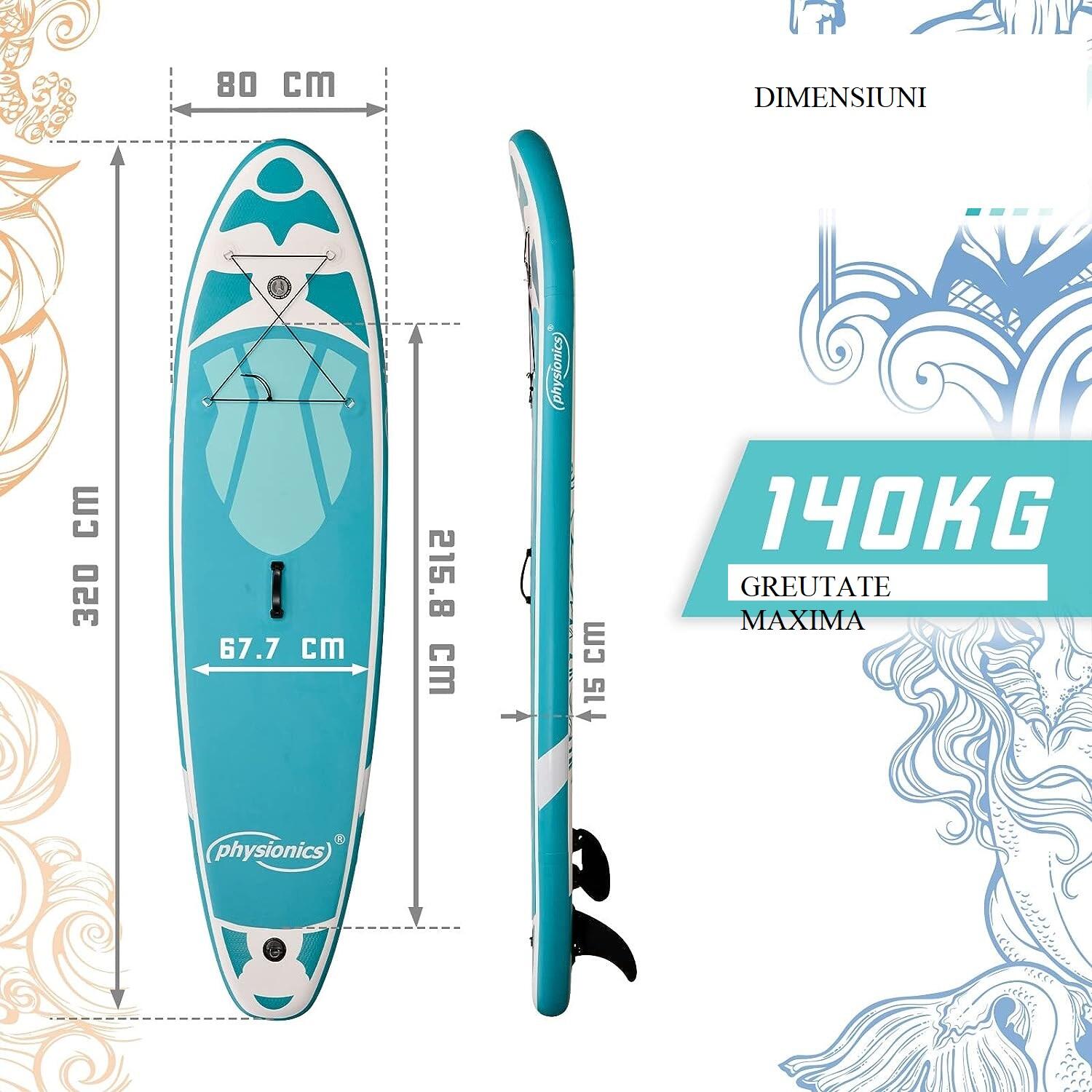 Physionics Sup Board 305cm Complete Set Watersport 3/7
