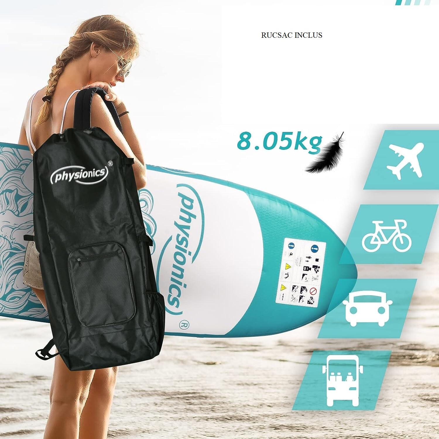 Physionics Sup Board 305cm Complete Set Watersport 4/7