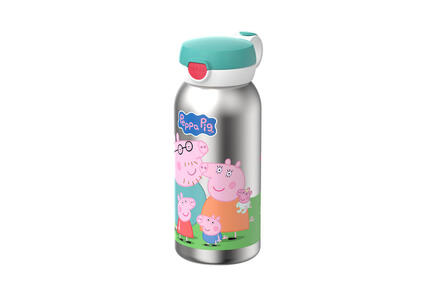 Mepal Campus 500 ml Isolierflasche mit Klappdeckel - Peppa Pig