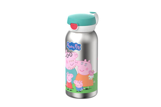 Mepal Campus 500 ml Isolierflasche mit Klappdeckel - Peppa Pig