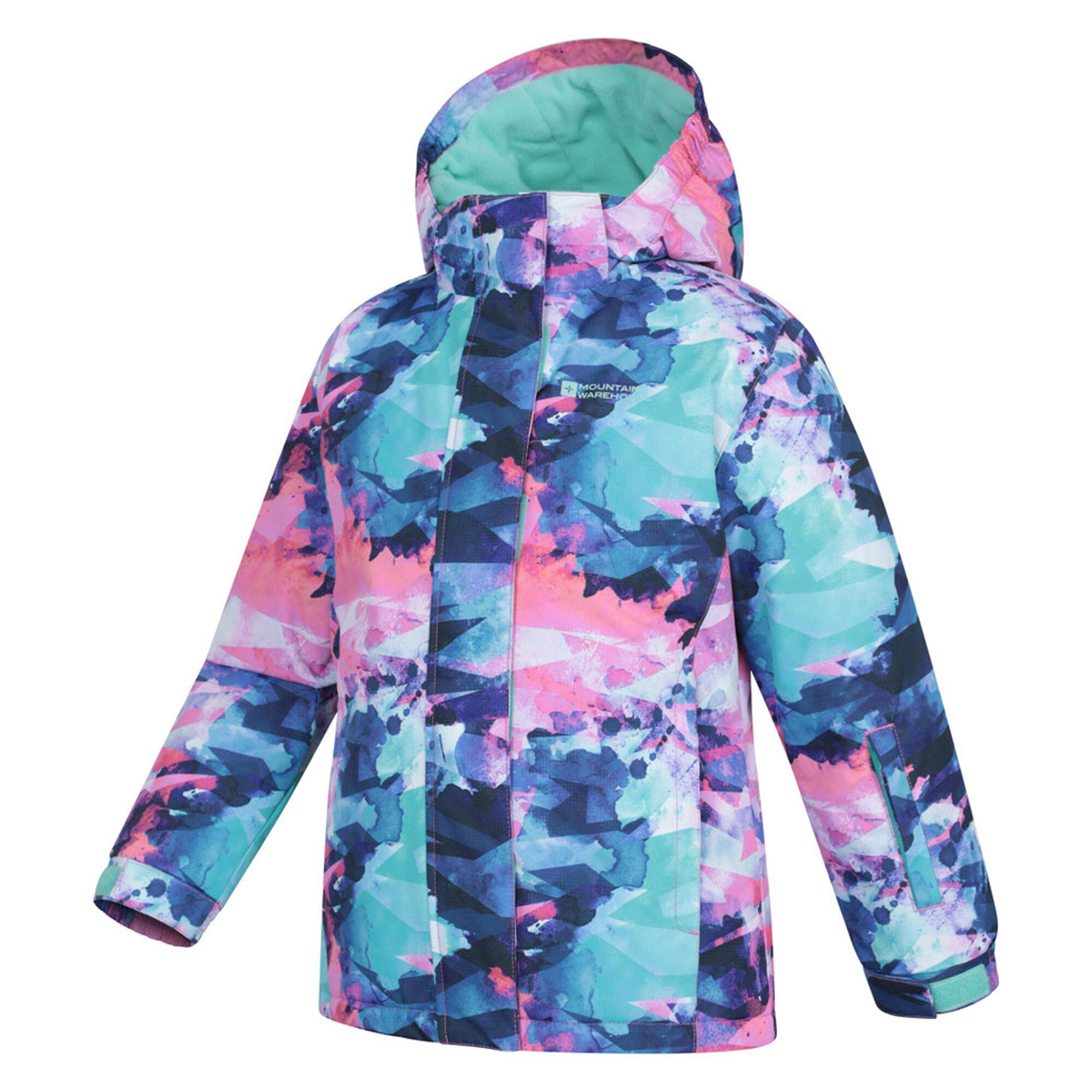 Giacca Da Sci Stampato Set Bambini Mountain Warehouse Viola Scuro 3/4