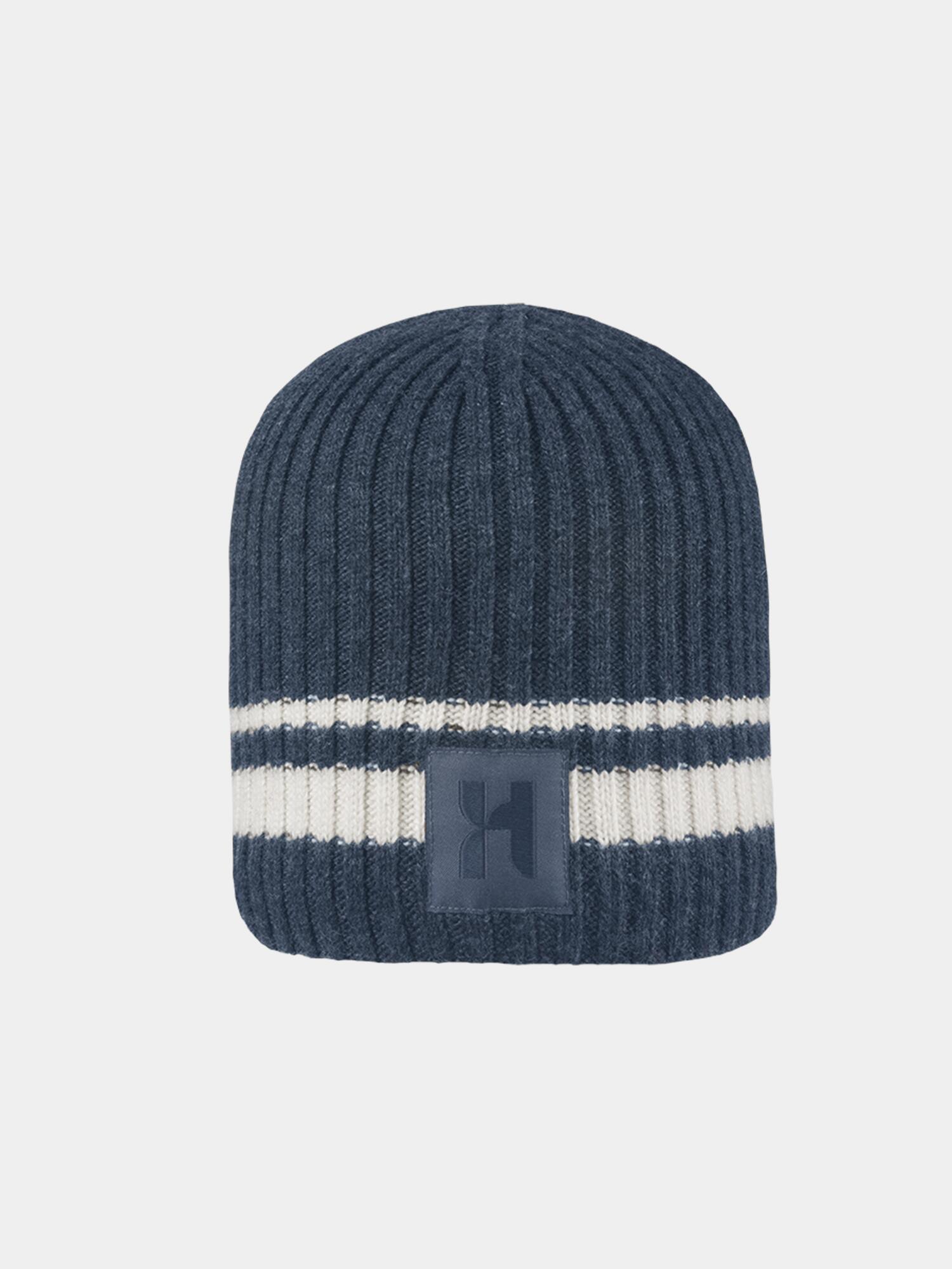 Delon - Gebreide muts - Marine blauw 2/3