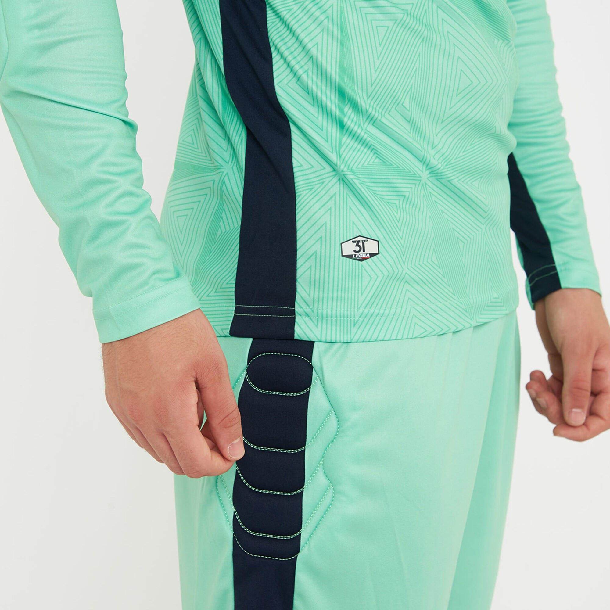 Kit de gardien de but de football Rostov vert tiffany 4/7