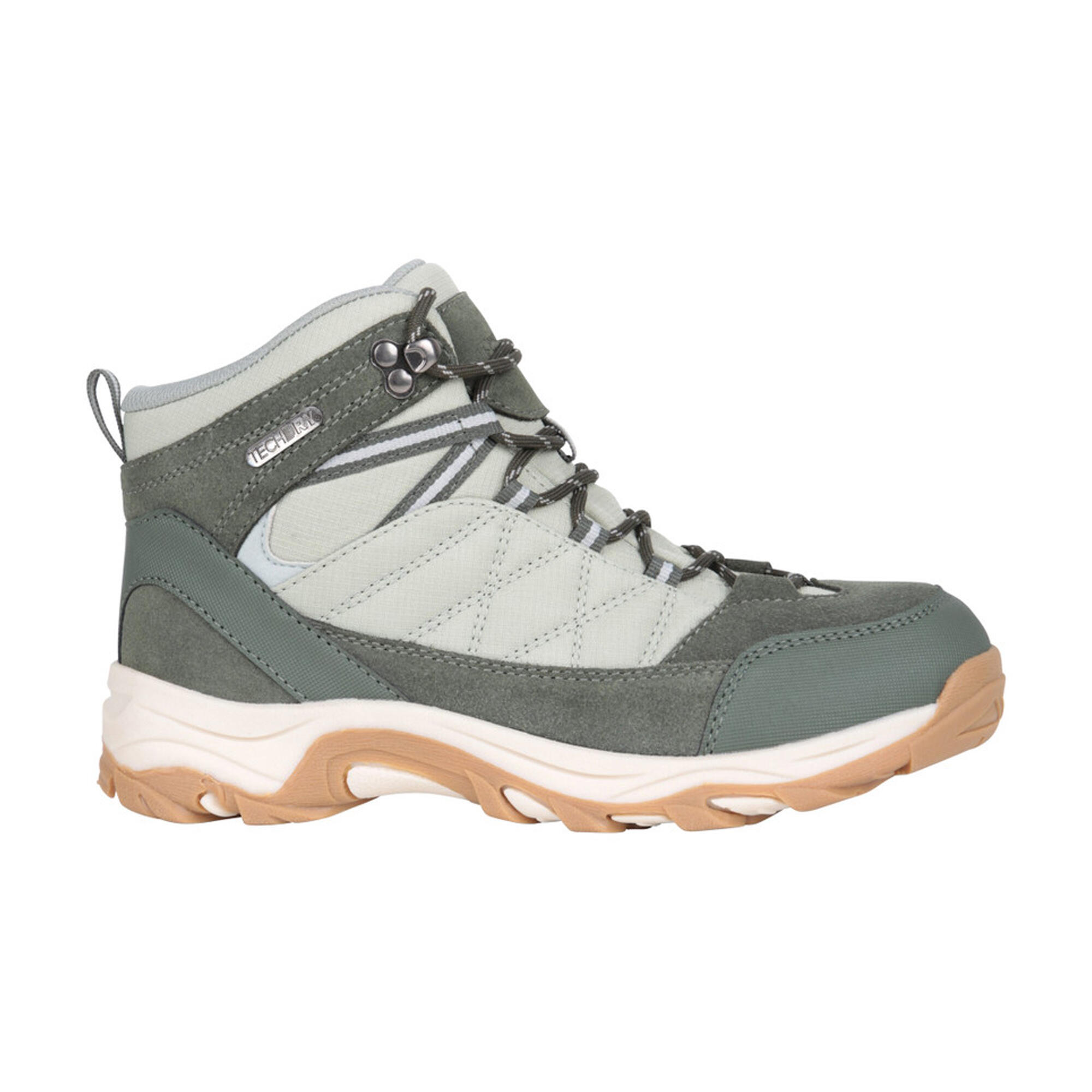 Wanderstiefel "Rapid", Wildleder Damen Helles Khaki 4/4