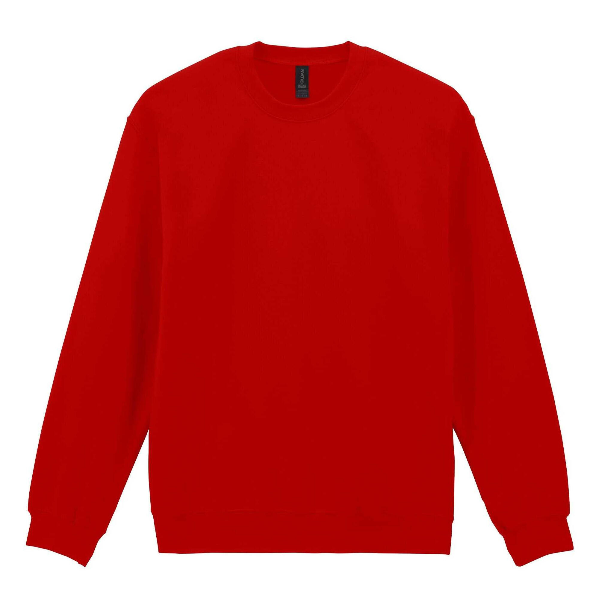 Softstyle Pullover Peso Medio Adulto Unisex Gildan Rosso 3/4