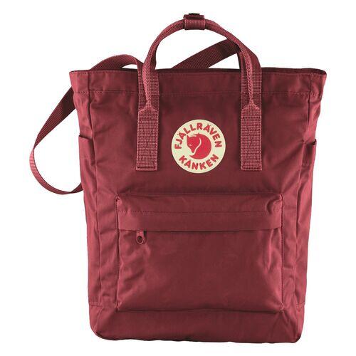 Mochila Granate Fjallraven Kånken Totepack Ox Red Ligera y Versátil 5/5