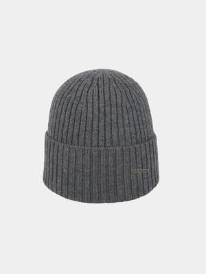 Valo merino - wollen muts - antraciet