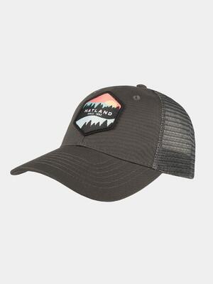 Walt - katoenen truckers cap - antraciet