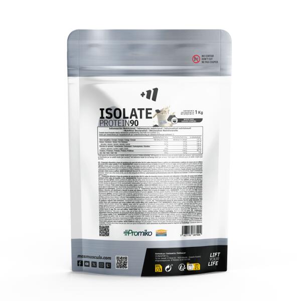 Isolate 90 CFM - 1Kg Chocolate Blanco con Black Cookies MASMUSCULO 2/6