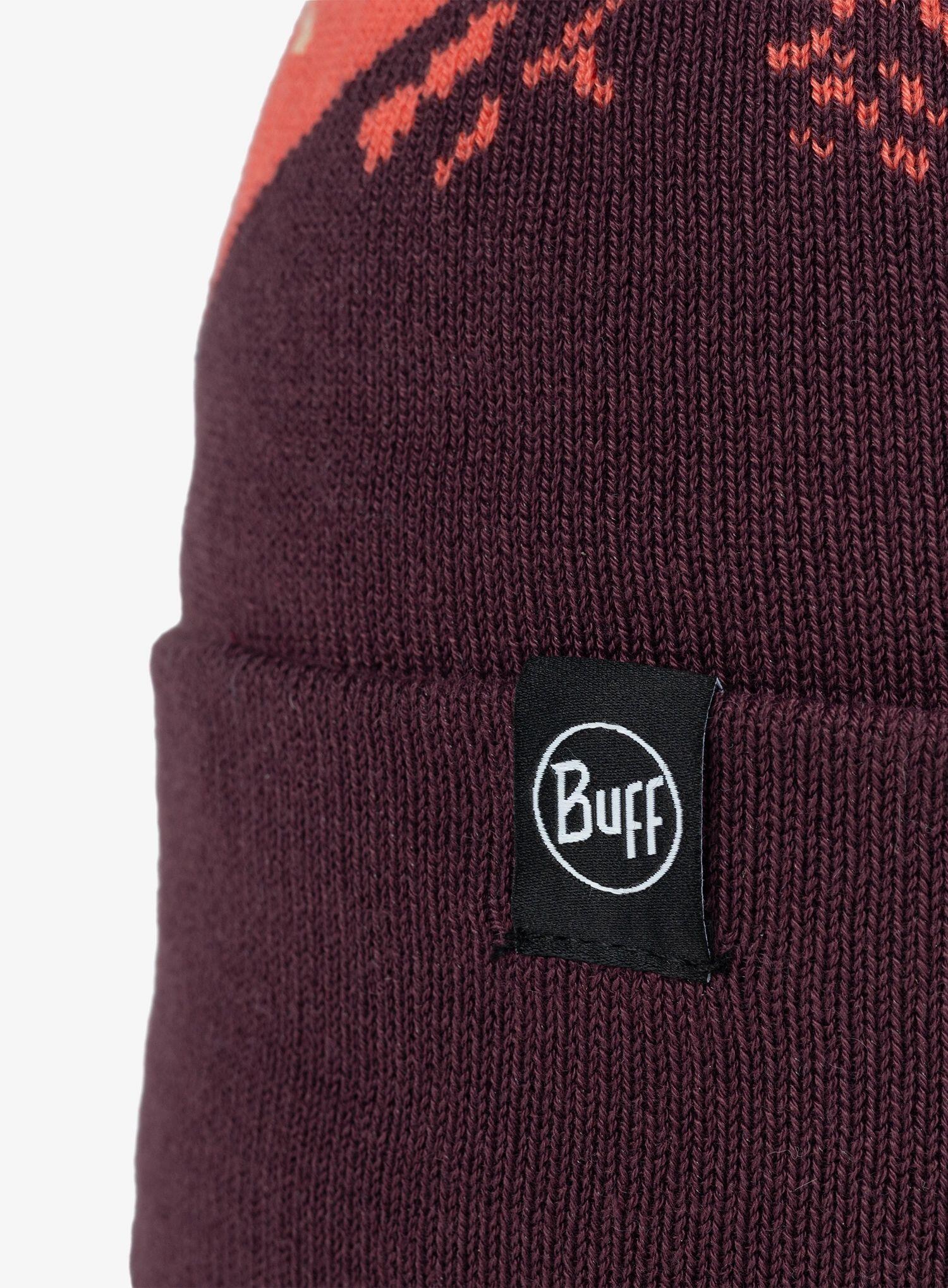 Knitted Hat BURGUNDY - 3/6