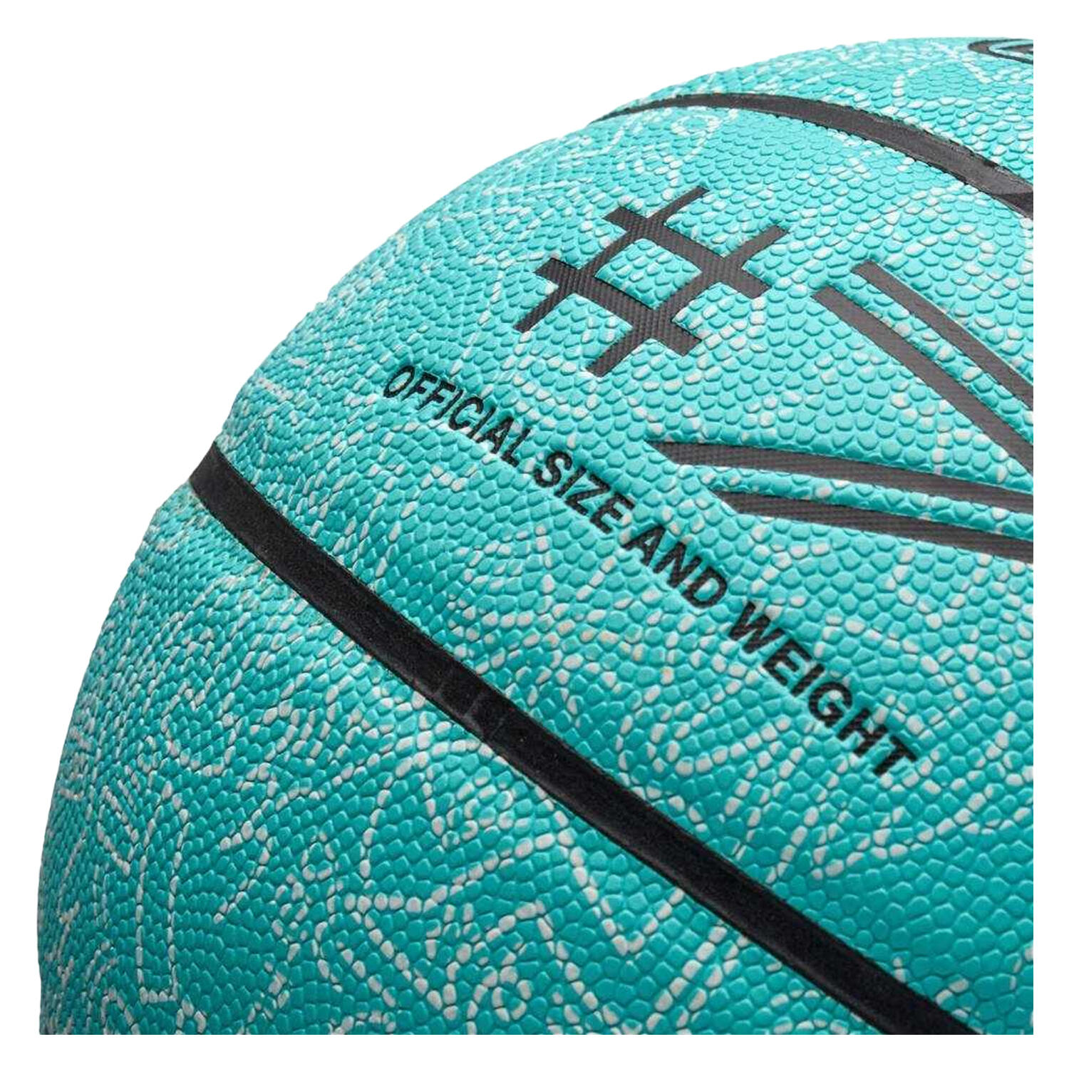 Balón de Baloncesto Fluo 7 Diseño Logotipo Verde 3/3