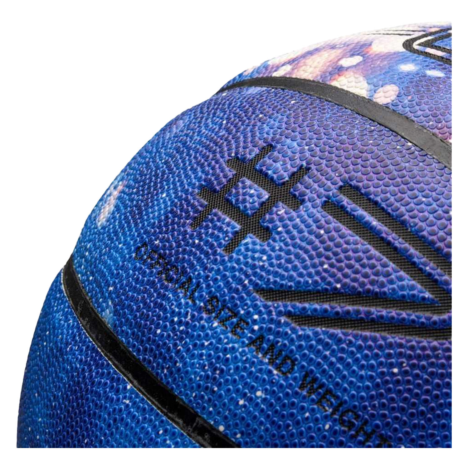 Ballon De Basket FLUO (Bleu) 3/3