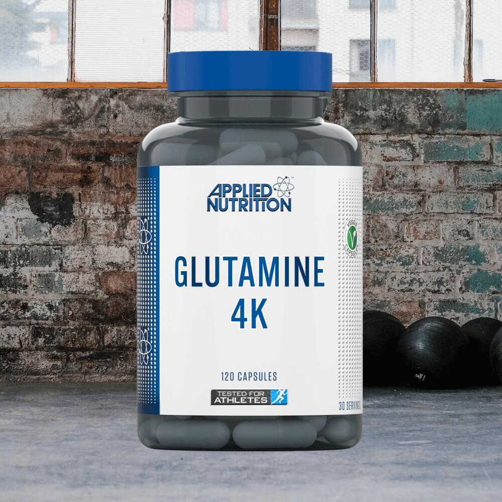 Applied Nutrition Glutamine 4K (120 Caps) Unflavoured - Acides aminés 2/3