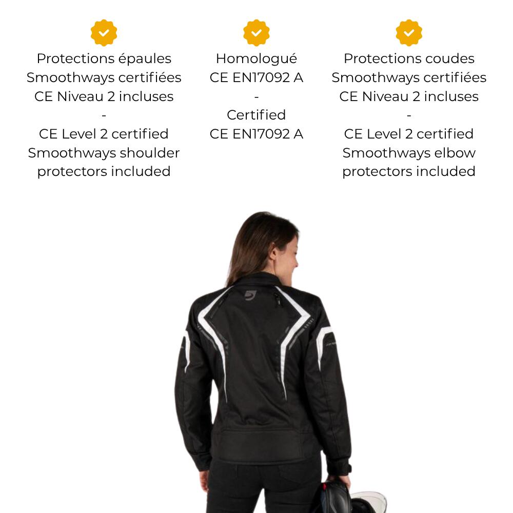 Blouson Moto FEMME Certifié | JULIA MOTOBLOUZ 3/7