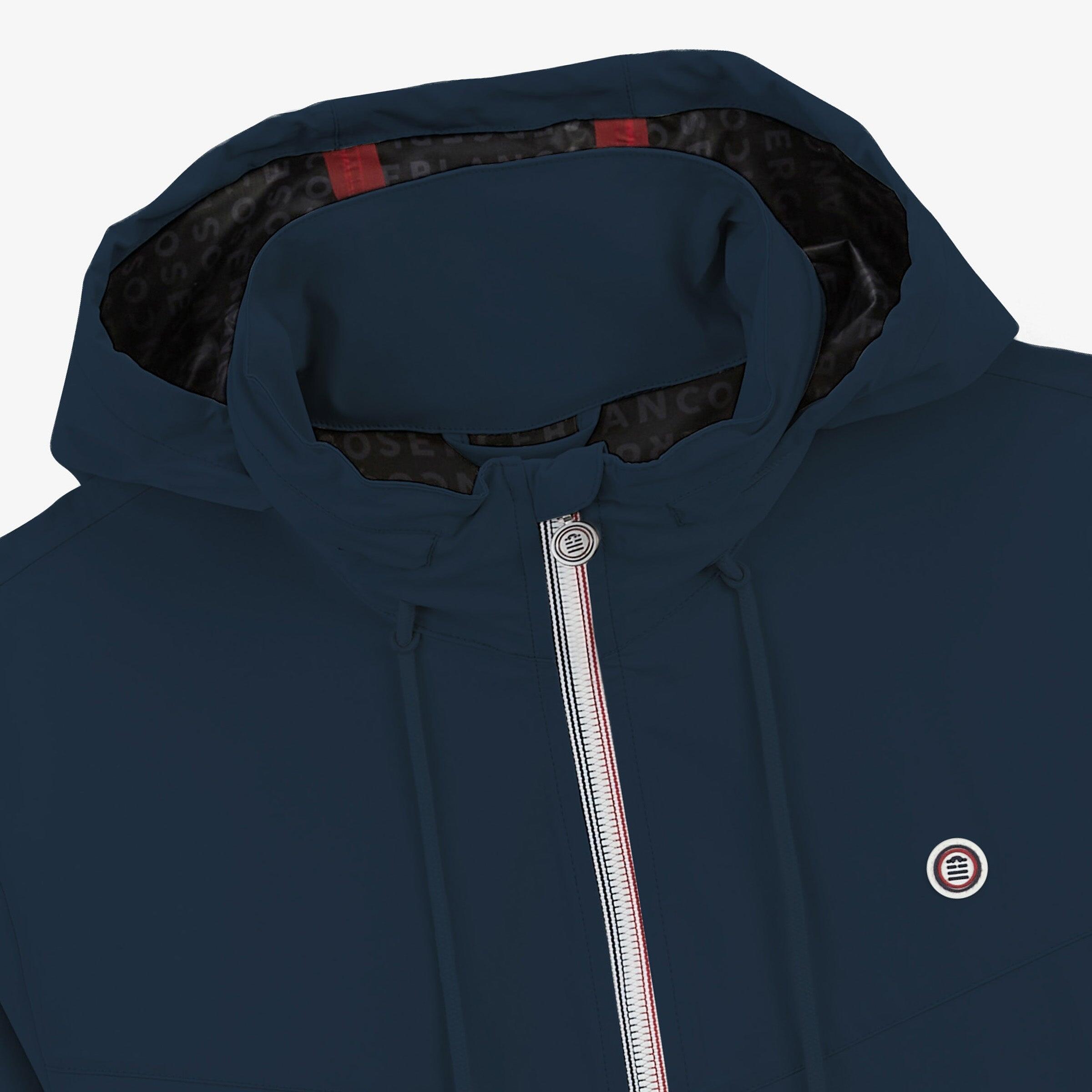 Parka Stormer impermeabile blu navy 4/4