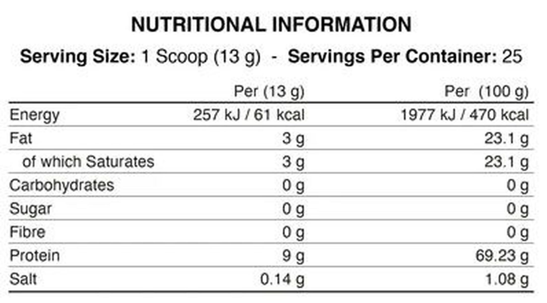 Keto Collagen - Smaakloos - 325 gram (25 doseringen) 2/2