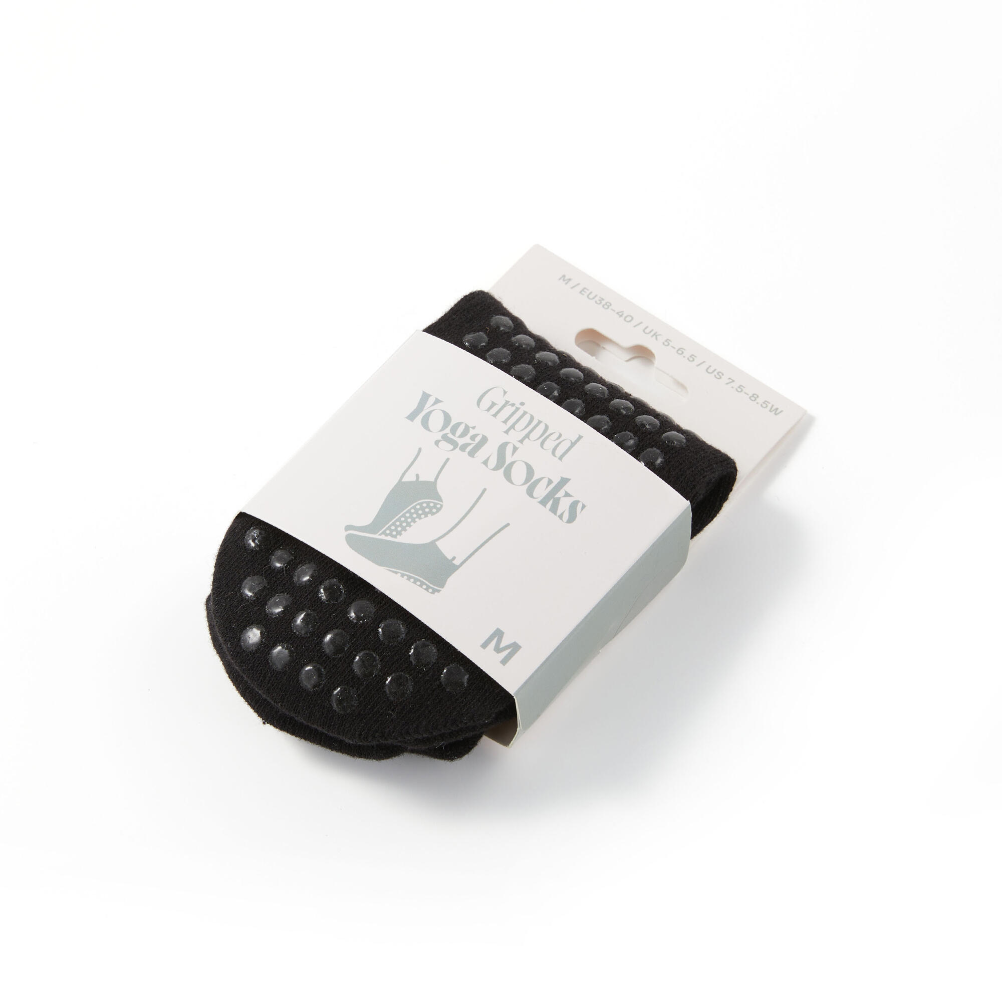 CALZE CALZINI YOGA PILATES 100% COTONE CORSPORT INSERTI ANTISCIVOLO IN GOMMA