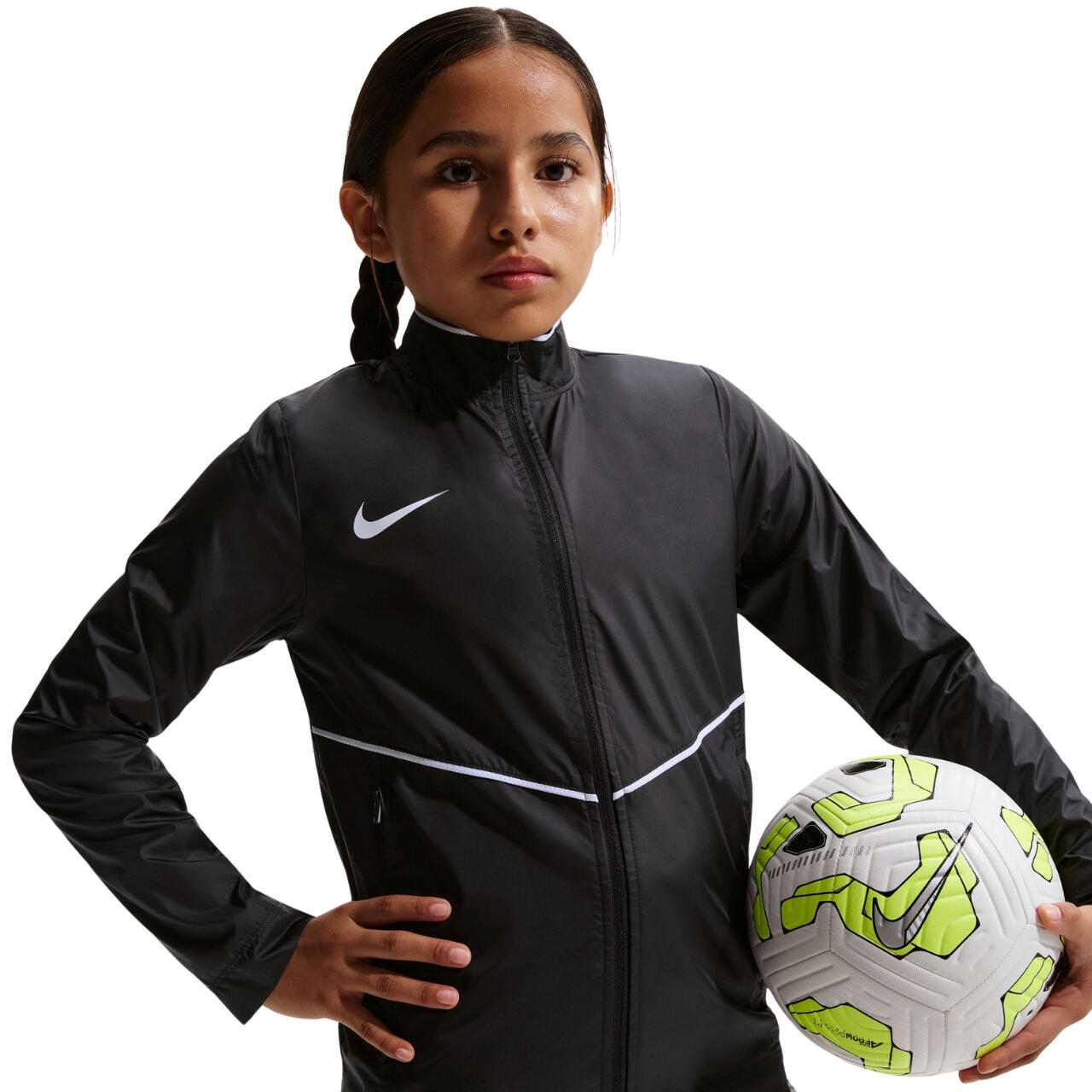 NIKE Park 26 Regenjack für Kinder - wasserdicht, durchgehender Reißverschluss 4/7