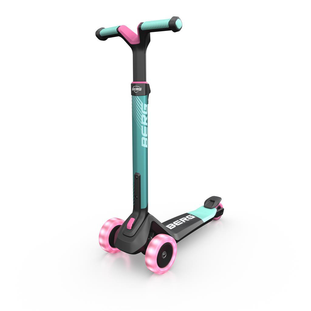 Trottinette pour Enfants, 2+ Ans, Pliable, LED, Nexo Menthe 3/7
