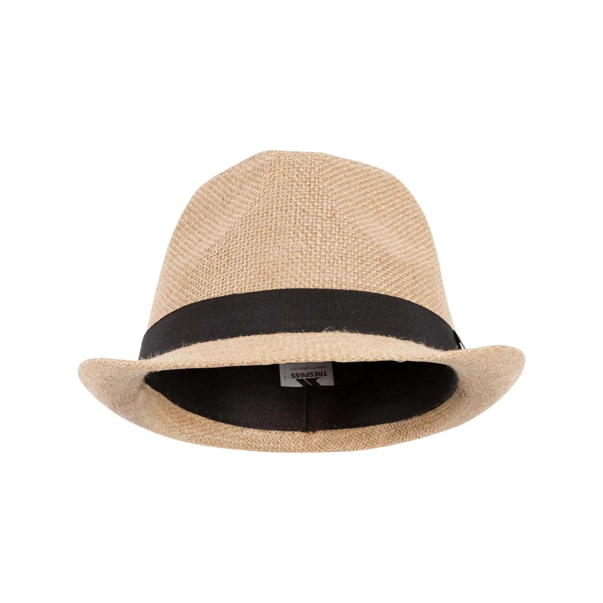 Chapeau FEDORA Adulte (Beige Pâle) 3/6