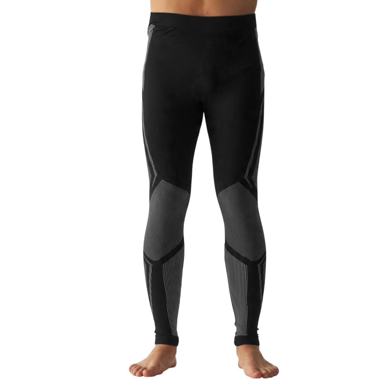 Leggings WAW24USEAM166 para Hombre Negro 4/4