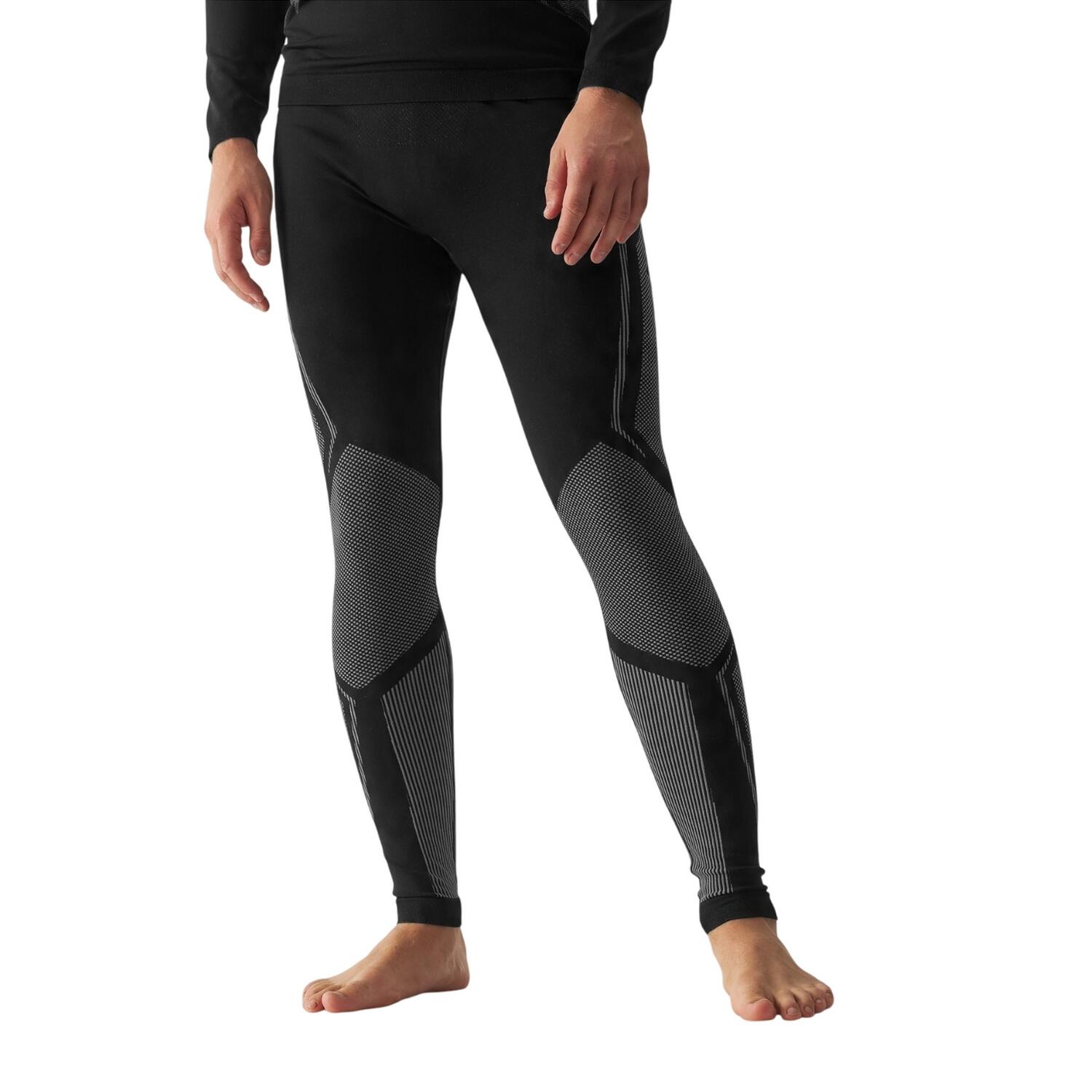 Leggings WAW24USEAM166 para Hombre Negro 2/4