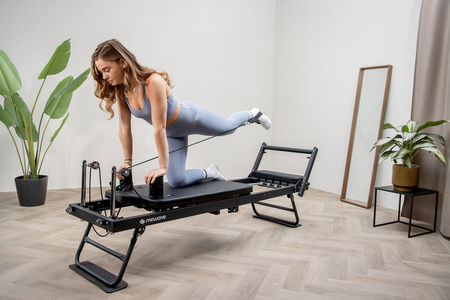 Mewave Pilates Reformer Pro 2/8