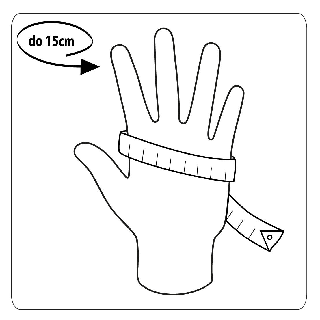 Mädchen-Fahrradhandschuhe Wish, mehrfarbig 3/3