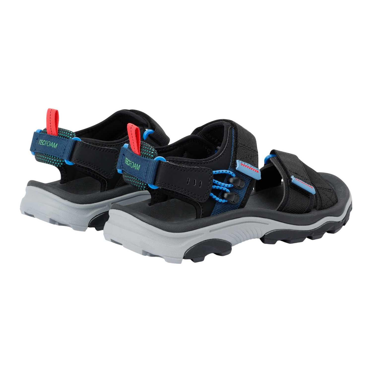 Sandalen "Blaze" Herren Schwarz/Kronenblau 2/5