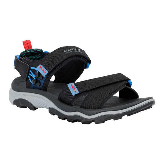 Sandales BLAZE Homme (Noir / Bleu De Gris)