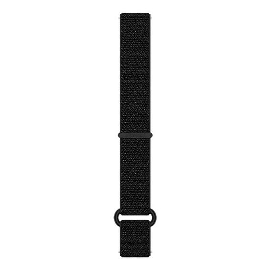 Bracelet interchangeable nylon auto-aggripant pour montre 20mm Polar