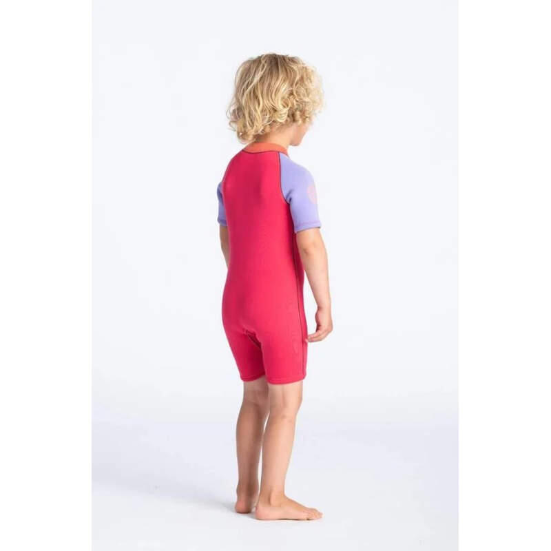 COMBINAISON NEOPRENE C-SKINS KID BABY SHORTI CORAL (Prix fin de série et destock 3/4