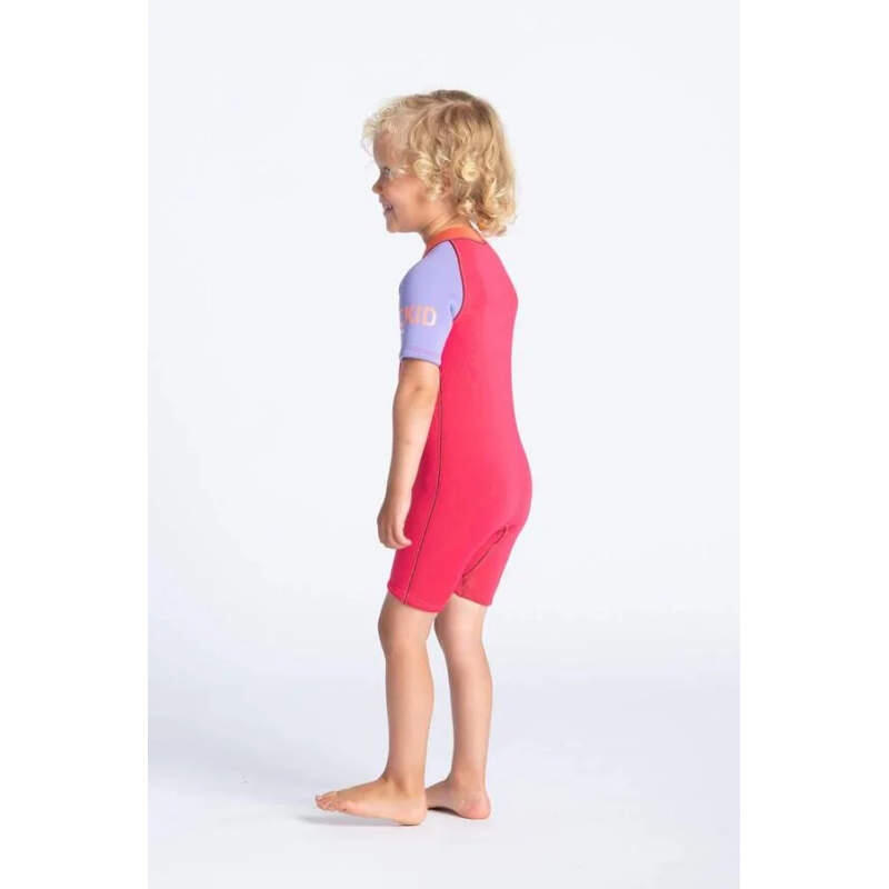 COMBINAISON NEOPRENE C-SKINS KID BABY SHORTI CORAL (Prix fin de série et destock 2/4