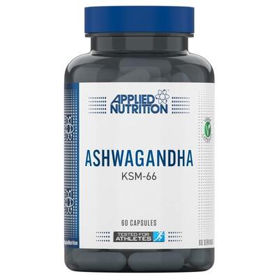 Ashwagandha ksm66 + astragin 60caps applied nutrition