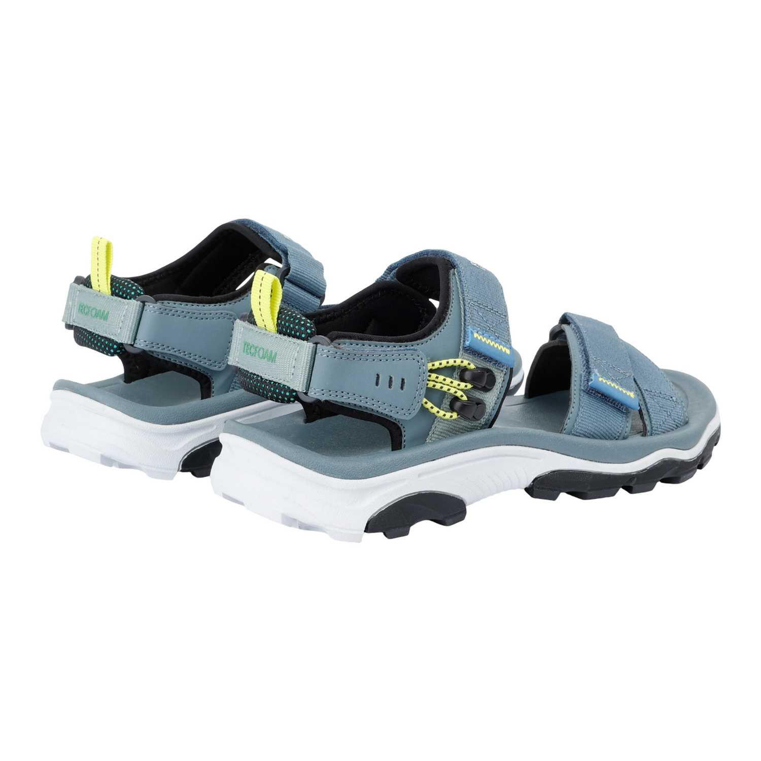 Sandales BLAZE Homme (Gris / Vert Citron) 2/5
