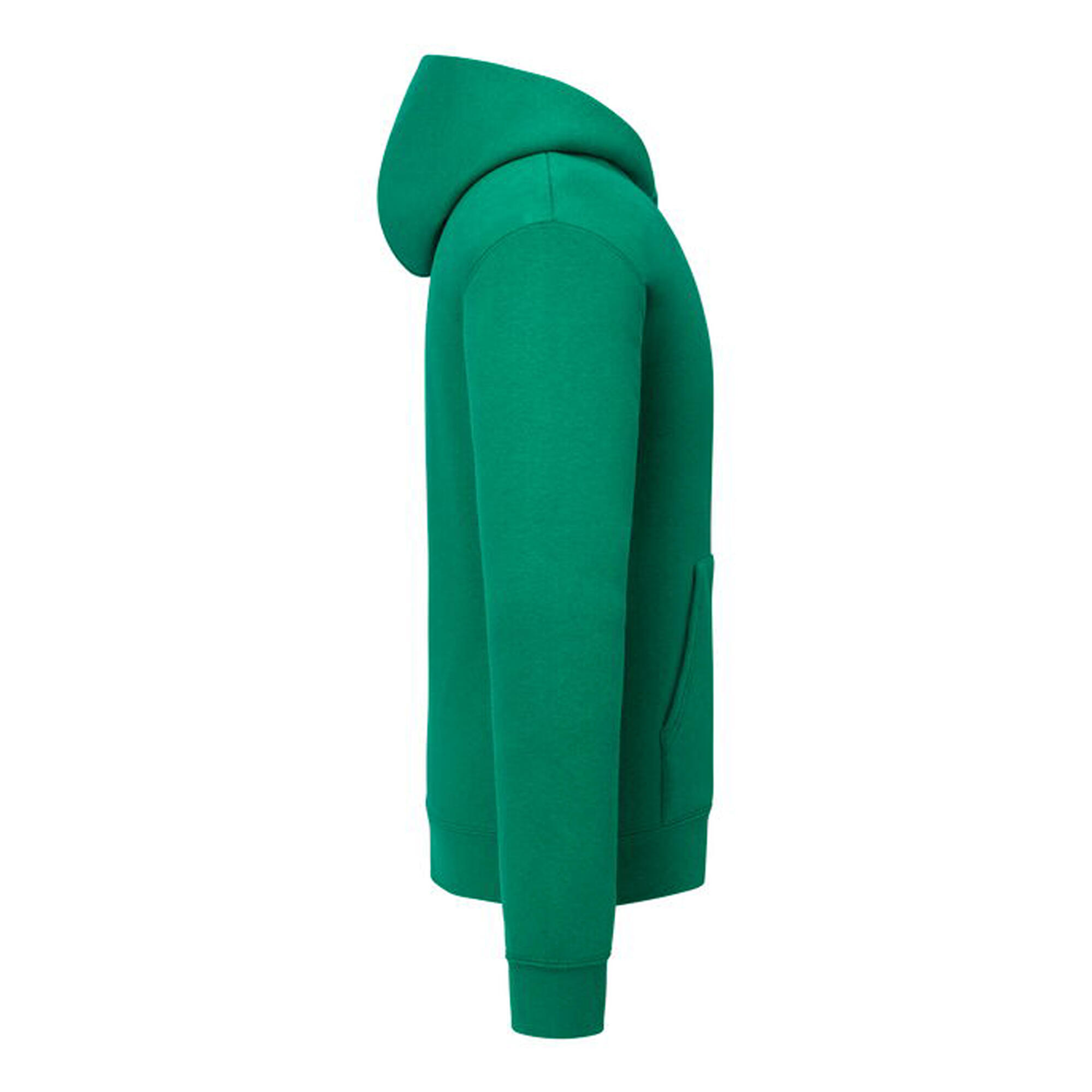 "Supercotton" Kapuzenpullover für Herren College Grün 4/4