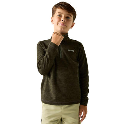 Kinder/kids hot shot quarter zip fleece top (pop)