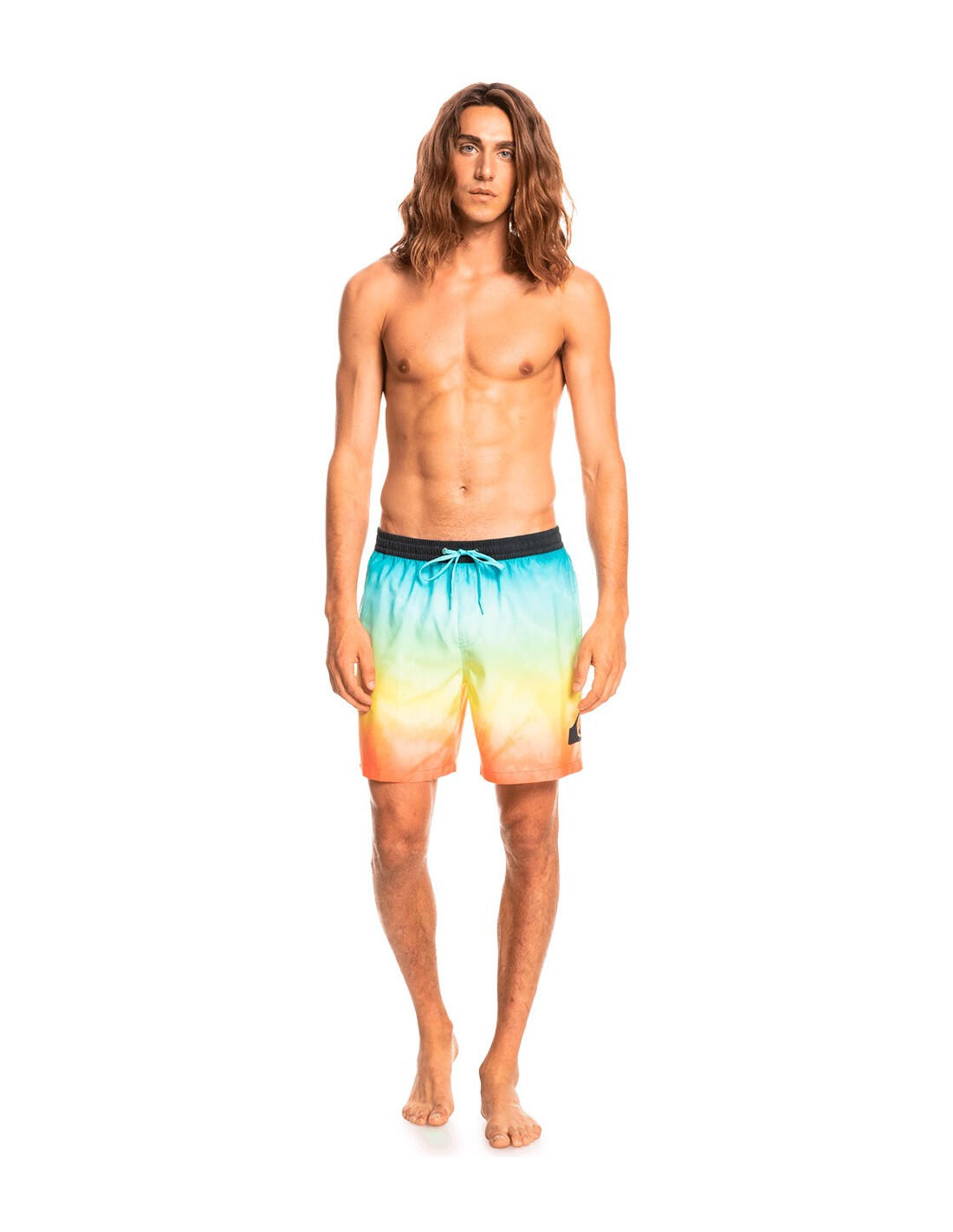Pantaloncini da bagno QUIKSILVER Everyday Faded Logo Volley 17 5/5