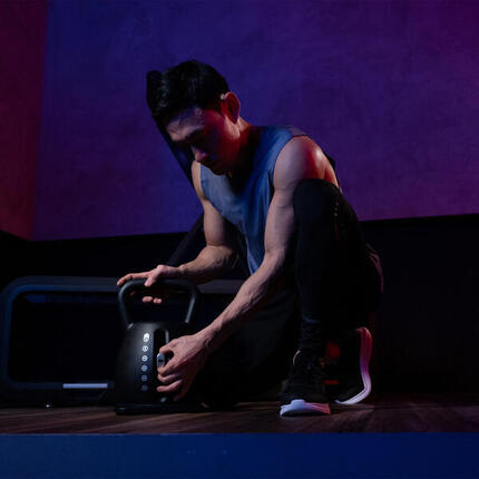 Horizon verstellbare Kettlebell, einfach einstellbar von 6 bis 16 kg in 6 Leveln